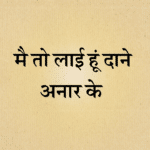 Mai to layi hoon dane anar ke bhajan lyrics