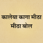 Kaleya kaga meetha meetha bol bhajan lyrics image