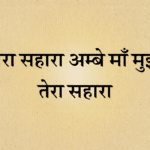 Tera sahara ambe maa mujhe tera sahara bhajan