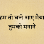 Hum toh chale aaye maiya bhajan lyrics