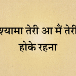 Shyama teri aa main teri hoke rehna lyrics
